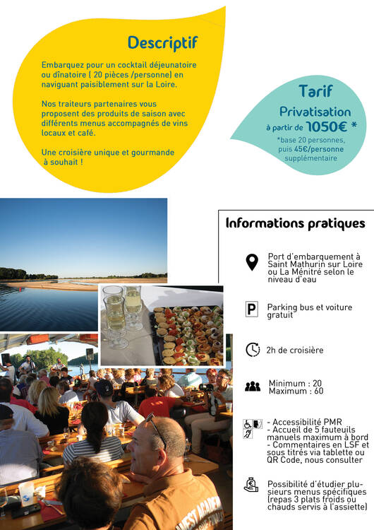 repas a bord groupe